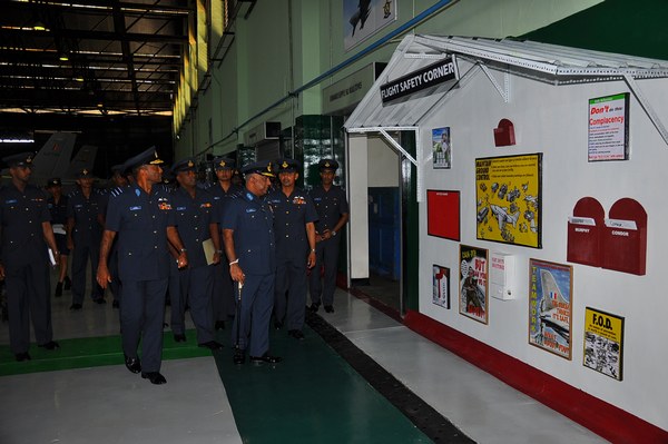 Annual Inspection at SLAF Academy China Bay
