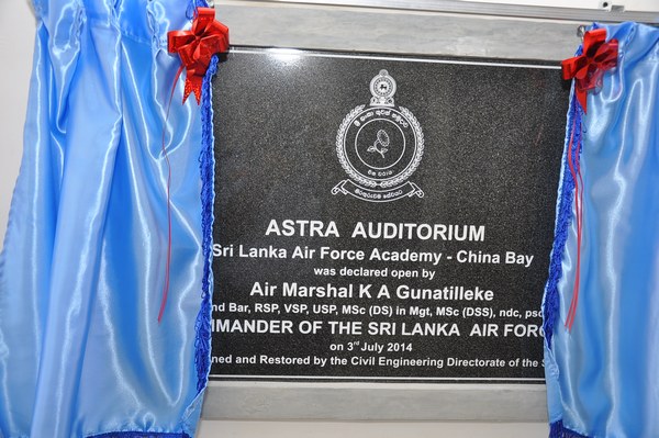 Annual Inspection at SLAF Academy China Bay