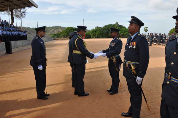 ගුවන් හමුදා චීනවරාය විද්යාපීඨ කඳවුරේ වාර්ෂික පරීක්ෂණය