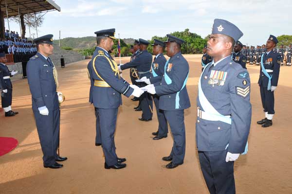 ගුවන් හමුදා චීනවරාය විද්යාපීඨ කඳවුරේ වාර්ෂික පරීක්ෂණය