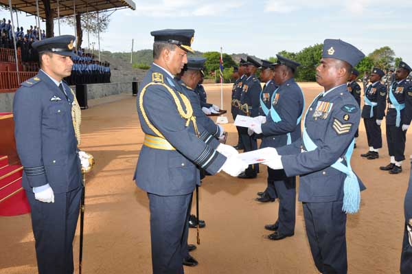 ගුවන් හමුදා චීනවරාය විද්යාපීඨ කඳවුරේ වාර්ෂික පරීක්ෂණය