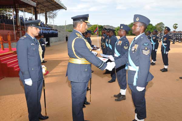 ගුවන් හමුදා චීනවරාය විද්යාපීඨ කඳවුරේ වාර්ෂික පරීක්ෂණය