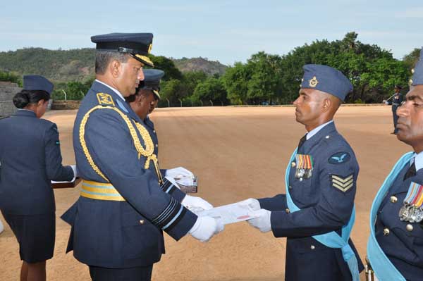 ගුවන් හමුදා චීනවරාය විද්යාපීඨ කඳවුරේ වාර්ෂික පරීක්ෂණය