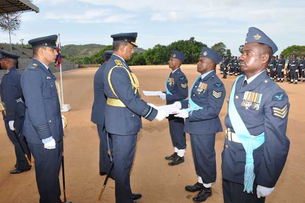 ගුවන් හමුදා චීනවරාය විද්යාපීඨ කඳවුරේ වාර්ෂික පරීක්ෂණය