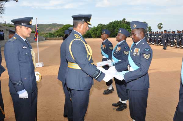 ගුවන් හමුදා චීනවරාය විද්යාපීඨ කඳවුරේ වාර්ෂික පරීක්ෂණය