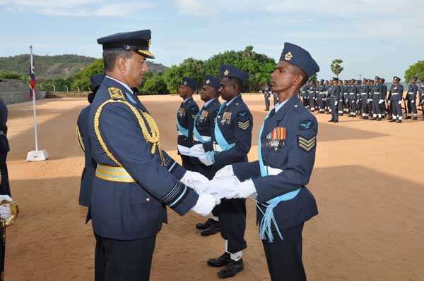 ගුවන් හමුදා චීනවරාය විද්යාපීඨ කඳවුරේ වාර්ෂික පරීක්ෂණය