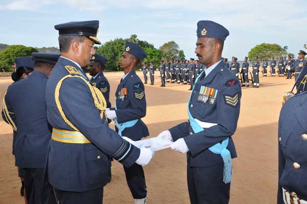 ගුවන් හමුදා චීනවරාය විද්යාපීඨ කඳවුරේ වාර්ෂික පරීක්ෂණය