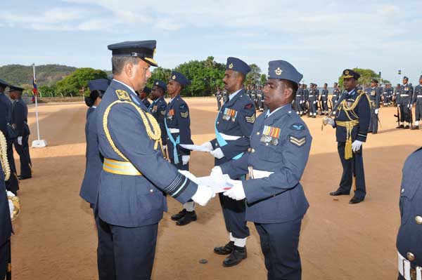 ගුවන් හමුදා චීනවරාය විද්යාපීඨ කඳවුරේ වාර්ෂික පරීක්ෂණය