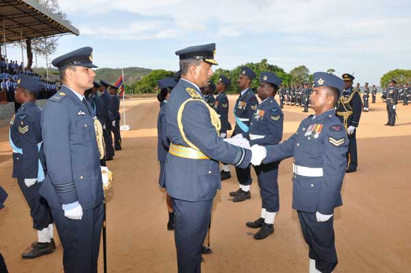 ගුවන් හමුදා චීනවරාය විද්යාපීඨ කඳවුරේ වාර්ෂික පරීක්ෂණය