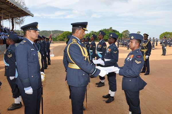 ගුවන් හමුදා චීනවරාය විද්යාපීඨ කඳවුරේ වාර්ෂික පරීක්ෂණය