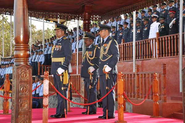 ගුවන් හමුදා චීනවරාය විද්යාපීඨ කඳවුරේ වාර්ෂික පරීක්ෂණය