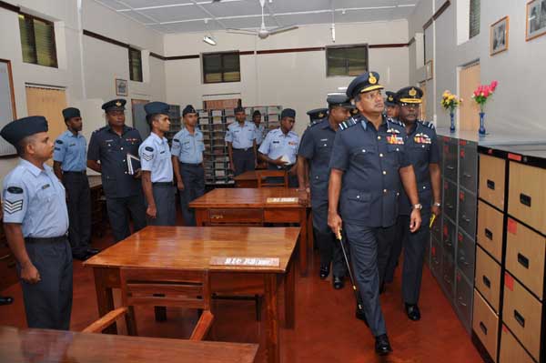 ගුවන් හමුදා චීනවරාය විද්යාපීඨ කඳවුරේ වාර්ෂික පරීක්ෂණය