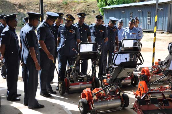ගුවන් හමුදා චීනවරාය විද්යාපීඨ කඳවුරේ වාර්ෂික පරීක්ෂණය
