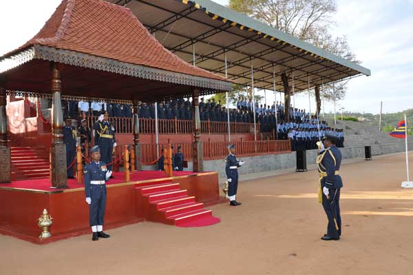 ගුවන් හමුදා චීනවරාය විද්යාපීඨ කඳවුරේ වාර්ෂික පරීක්ෂණය