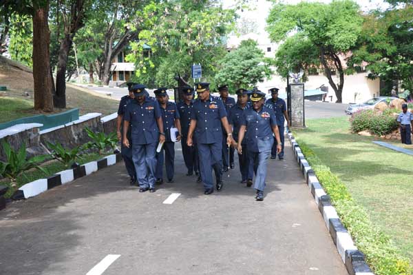 ගුවන් හමුදා චීනවරාය විද්යාපීඨ කඳවුරේ වාර්ෂික පරීක්ෂණය