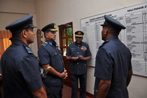 ගුවන් හමුදා චීනවරාය විද්යාපීඨ කඳවුරේ වාර්ෂික පරීක්ෂණය