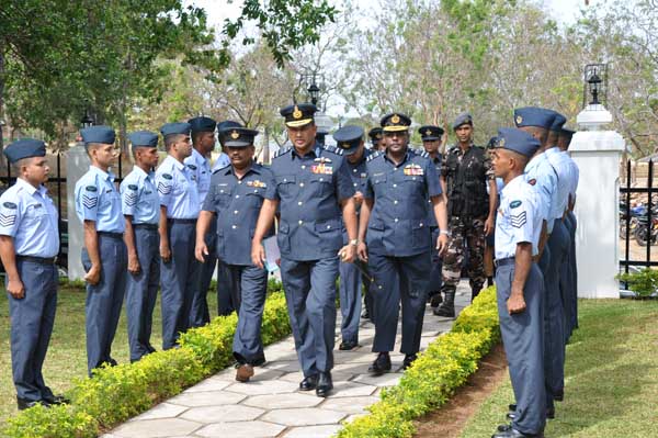 ගුවන් හමුදා චීනවරාය විද්යාපීඨ කඳවුරේ වාර්ෂික පරීක්ෂණය