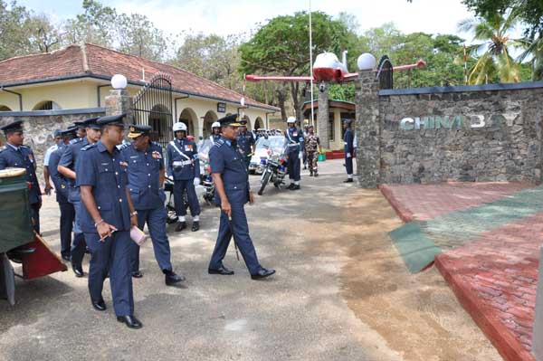 ගුවන් හමුදා චීනවරාය විද්යාපීඨ කඳවුරේ වාර්ෂික පරීක්ෂණය
