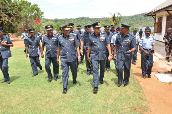 ගුවන් හමුදා චීනවරාය විද්යාපීඨ කඳවුරේ වාර්ෂික පරීක්ෂණය