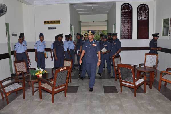 ගුවන් හමුදා චීනවරාය විද්යාපීඨ කඳවුරේ වාර්ෂික පරීක්ෂණය