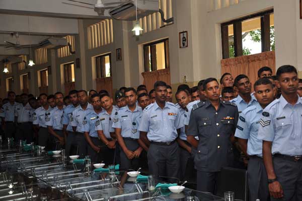 ගුවන් හමුදා චීනවරාය විද්යාපීඨ කඳවුරේ වාර්ෂික පරීක්ෂණය