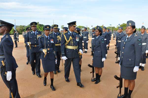 ගුවන් හමුදා චීනවරාය විද්යාපීඨ කඳවුරේ වාර්ෂික පරීක්ෂණය