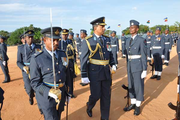 ගුවන් හමුදා චීනවරාය විද්යාපීඨ කඳවුරේ වාර්ෂික පරීක්ෂණය