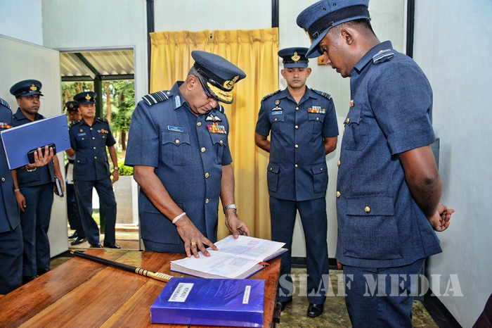 Annual AOC's Inspection of SLAF Combat Training School Vanni
