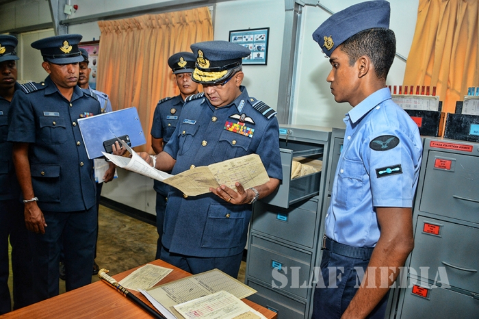 Annual AOC's Inspection of SLAF Combat Training School Vanni