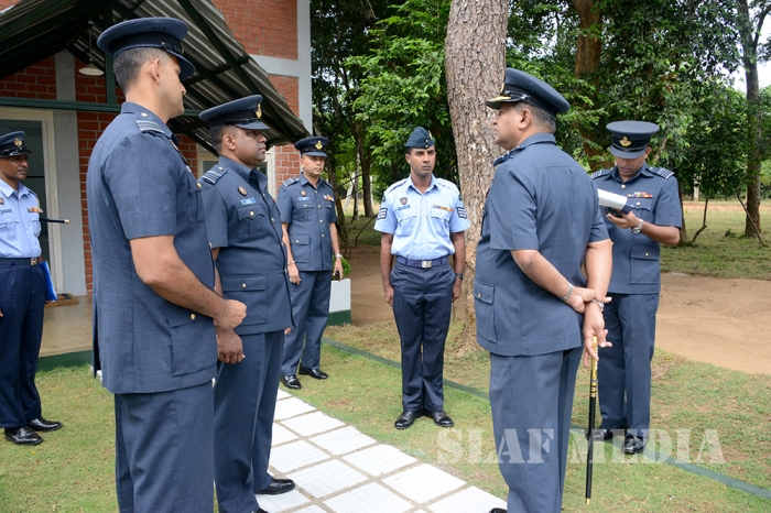 Annual AOC's Inspection of SLAF Combat Training School Vanni