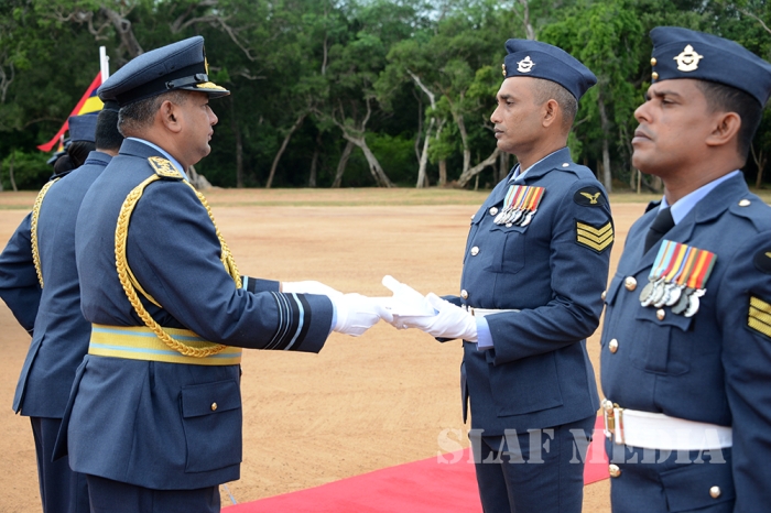 Annual AOC's Inspection of SLAF Combat Training School Vanni