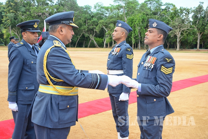 Annual AOC's Inspection of SLAF Combat Training School Vanni