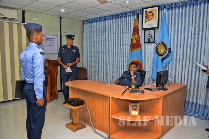 Annual AOC's Inspection of SLAF Combat Training School Vanni