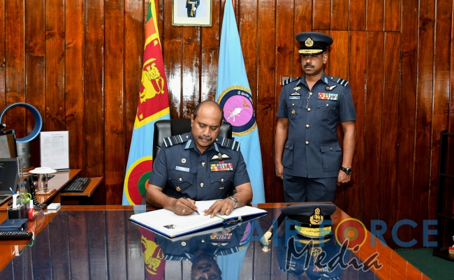 Commanders’ Inspection of SLAF CTS Diyatalawa
