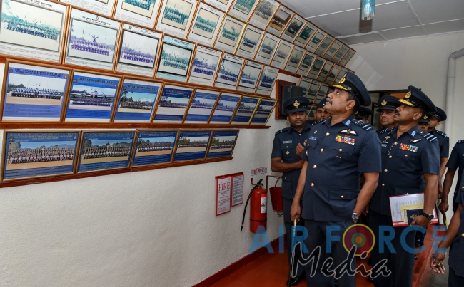 Commanders’ Inspection of SLAF CTS Diyatalawa