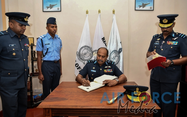 Commanders’ Inspection of SLAF CTS Diyatalawa