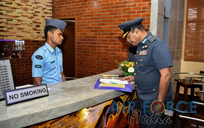 Commanders’ Inspection of SLAF CTS Diyatalawa