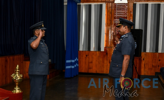 Commanders’ Inspection of SLAF CTS Diyatalawa
