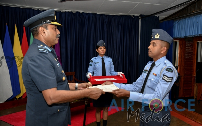 Commanders’ Inspection of SLAF CTS Diyatalawa