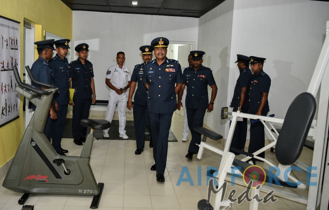 Commanders’ Inspection of SLAF CTS Diyatalawa