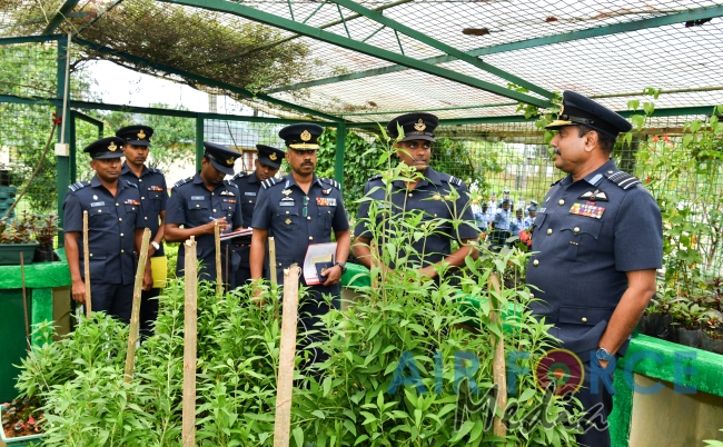 Commanders’ Inspection of SLAF CTS Diyatalawa