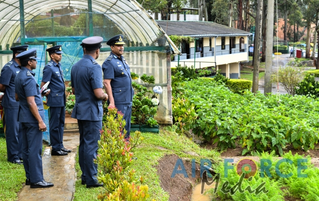 Commanders’ Inspection of SLAF CTS Diyatalawa