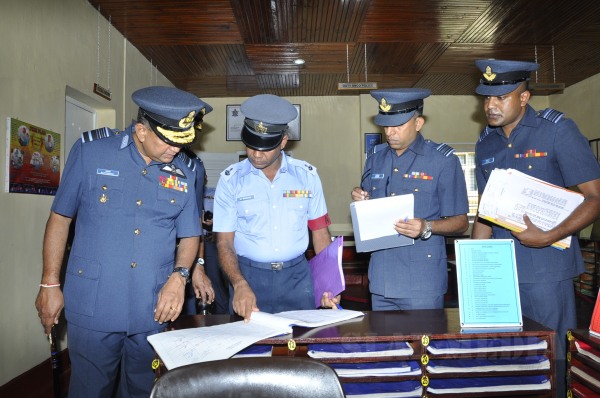 Annual AOC's Inspection 0f SLAF CTS Diyatalawa and SLAF stn Piduruthalagala