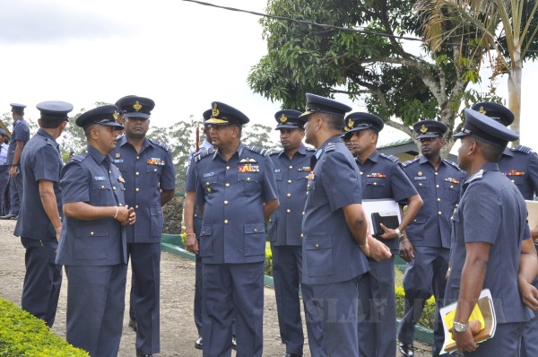 Annual AOC's Inspection 0f SLAF CTS Diyatalawa and SLAF stn Piduruthalagala