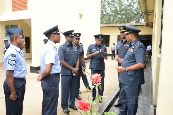 Annual AOC's Inspection 0f SLAF CTS Diyatalawa and SLAF stn Piduruthalagala