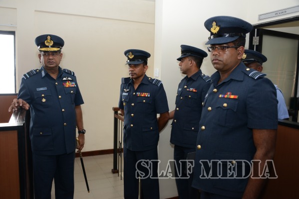 Annual AOC's Inspection 0f SLAF CTS Diyatalawa and SLAF stn Piduruthalagala