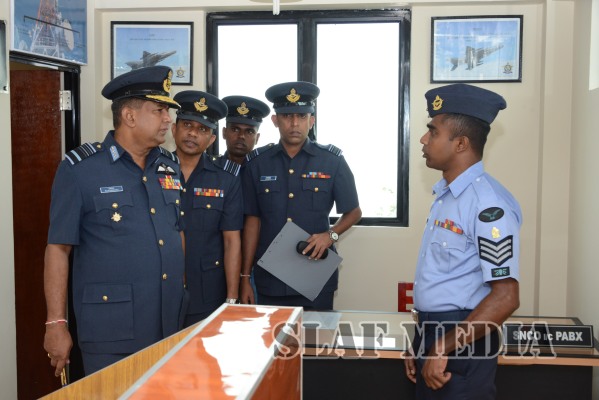Annual AOC's Inspection 0f SLAF CTS Diyatalawa and SLAF stn Piduruthalagala