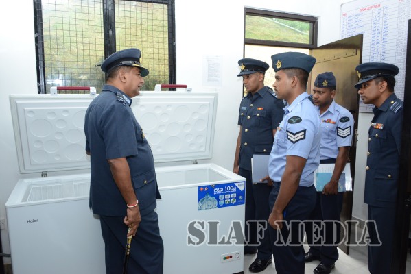 Annual AOC's Inspection 0f SLAF CTS Diyatalawa and SLAF stn Piduruthalagala