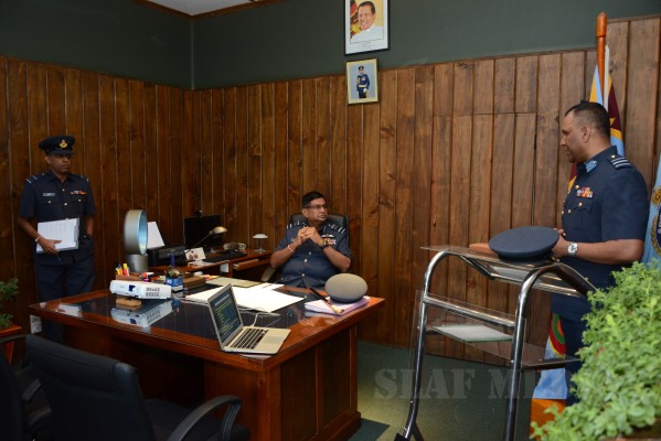 Annual AOC's Inspection 0f SLAF CTS Diyatalawa and SLAF stn Piduruthalagala