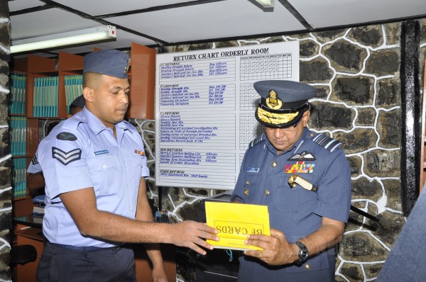 Annual AOC's Inspection 0f SLAF CTS Diyatalawa and SLAF stn Piduruthalagala